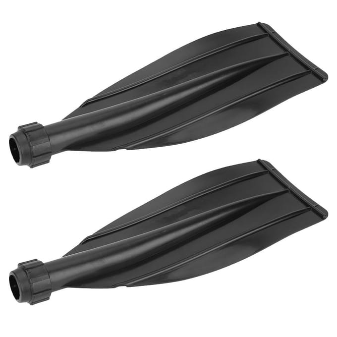 1 Paar Duurzame Kajak Kano Peddel Blad Blad Riem Vervangingsaccessoires Zwart black