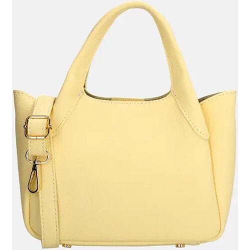 Charm London handtas zachtgeel
