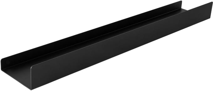 Rea Sf02-600-B 60Cm - Badkamer Doucheplank - Zwart - 60X10X5Cm