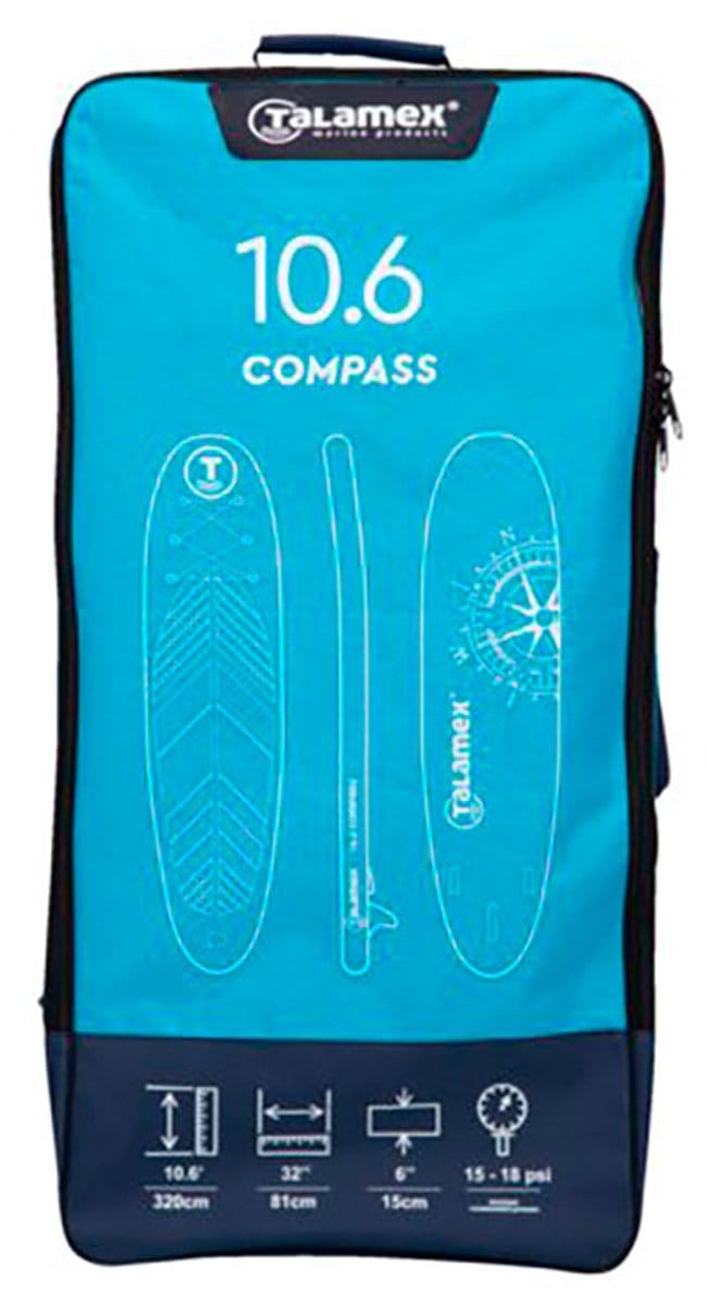 Talamex Compass 10.6 Sup Board Hoes Bruin
