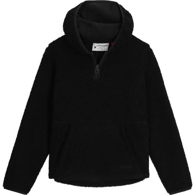 Spyder Cloud Fleece Met Kap Zwart S Vrouw