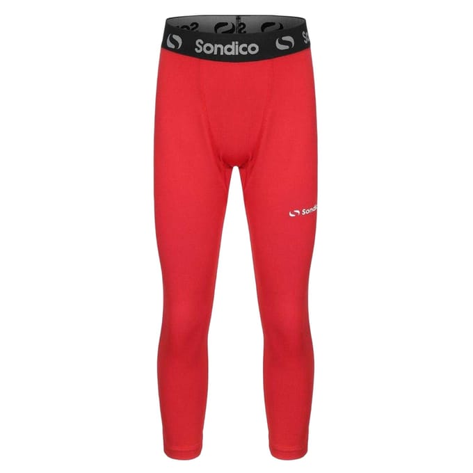 Sondico Jongens 3/4 Tights (Rood)