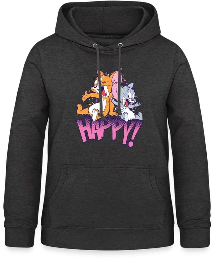 Tom En Jerry Met Nibbles Hoodie Dames
