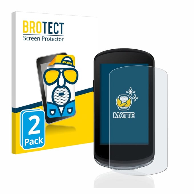 BROTECT - Screenprotector voor Garmin Edge 1040 - Folie Beschermfolie matte 2 Stuks