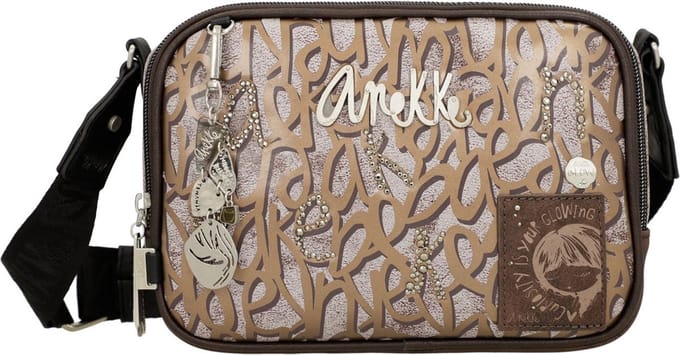 Anekke Schoudertas Hollywood 2 Compartment Crossbody Bag Multicolor Veelkleurig