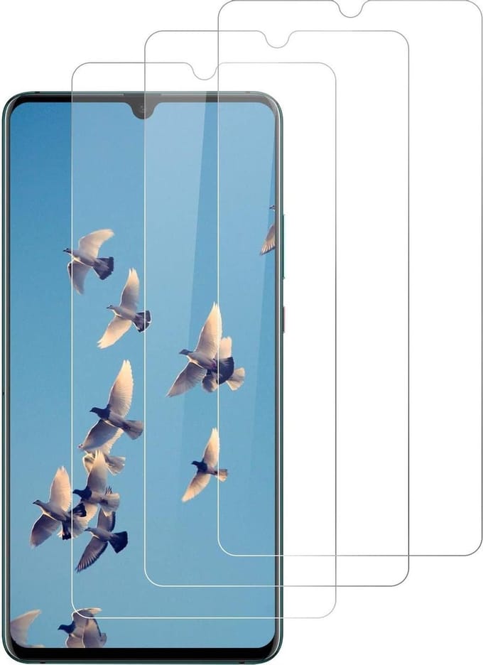 Screenprotector Glas - Tempered Glass Screen Protector Geschikt voor: Huawei Mate 20  - 3x