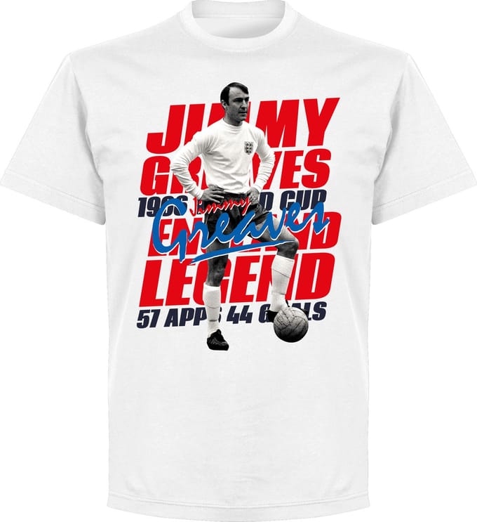 Greaves Legend T-shirt - Wit - M