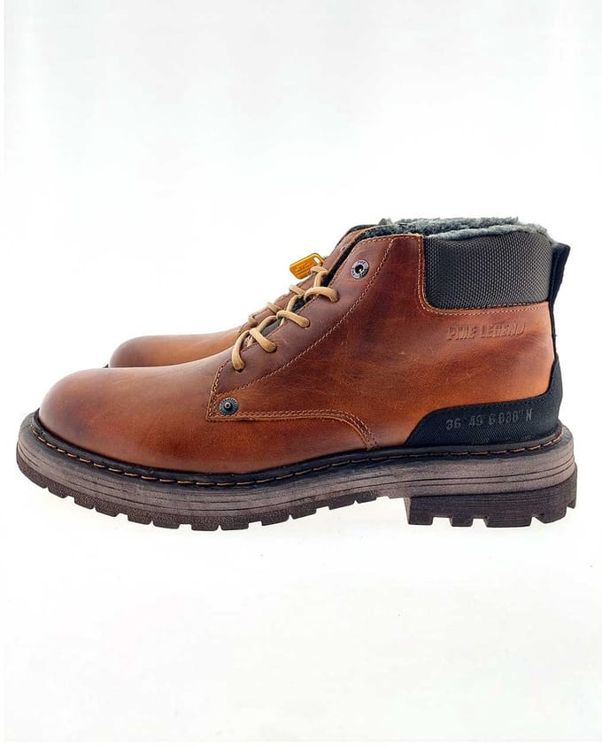 PME Legend PME Legend Throtman Veterboots cognac Leer