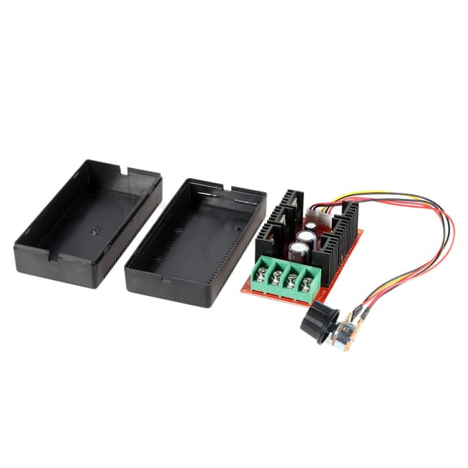 Instelbare 10-50V/40A/2000W DC-motortoerentalregeling PWM HHO RC-controller D 2