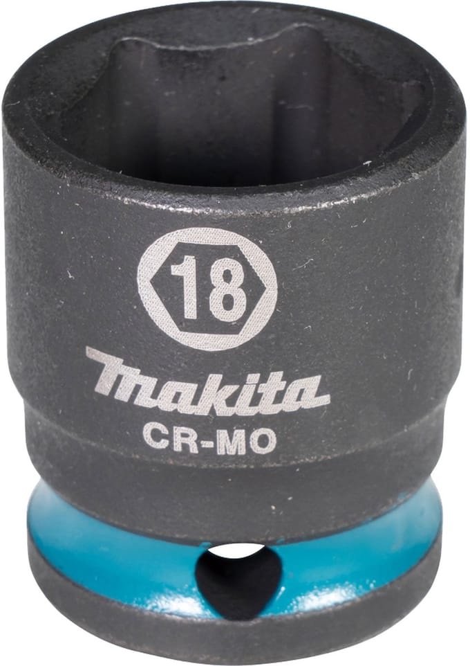 Makita E-15992 Impact Black Krachtdop 3/8 | 18 x 30 mm