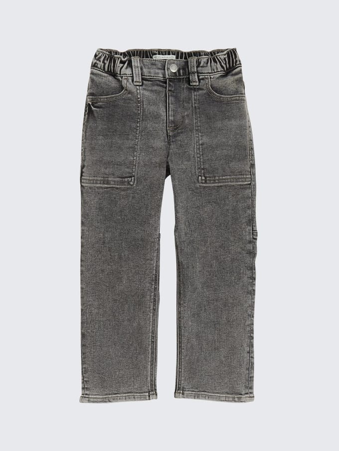 Tom Tailor - Baggy jeans - Maat 92 - grey denim