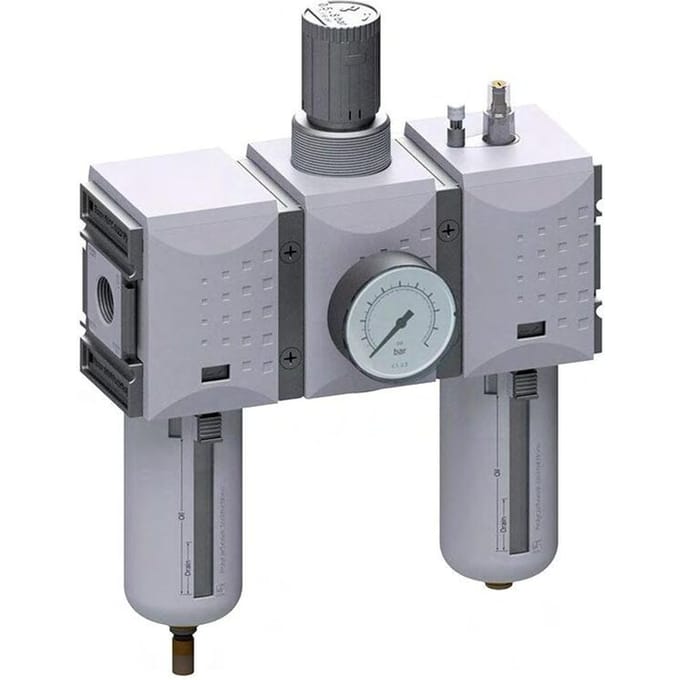 FRL G1'' 12000l/min 0,5-10,0bar/7-145psi Futura 4