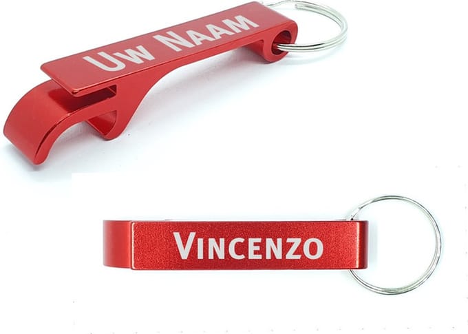 Bieropener Met Naam - Vincenzo