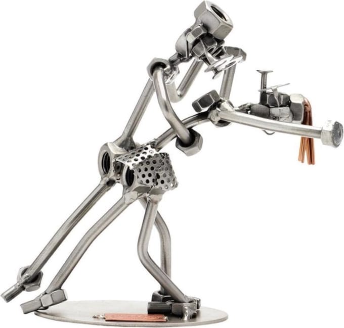Hinz & Kunst smeedwerkfiguur beroep danspaar