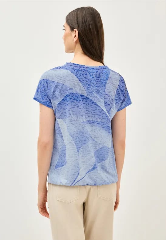 Shirt in burnout look