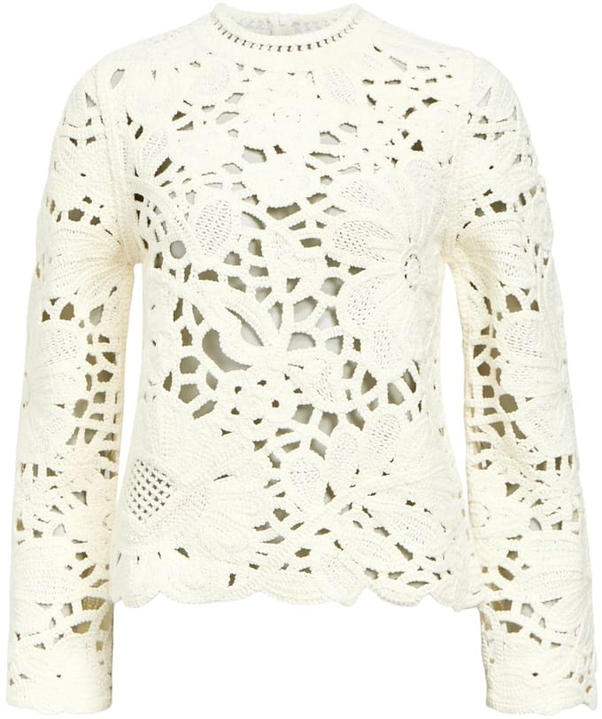 OBJDEYSI KNIT REG L/S PULLOVER CC3