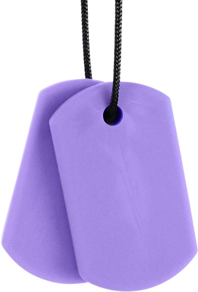 ARK Therapeutic kauwsieraad speelgoed Chew Tags lavendel XXT stevig.