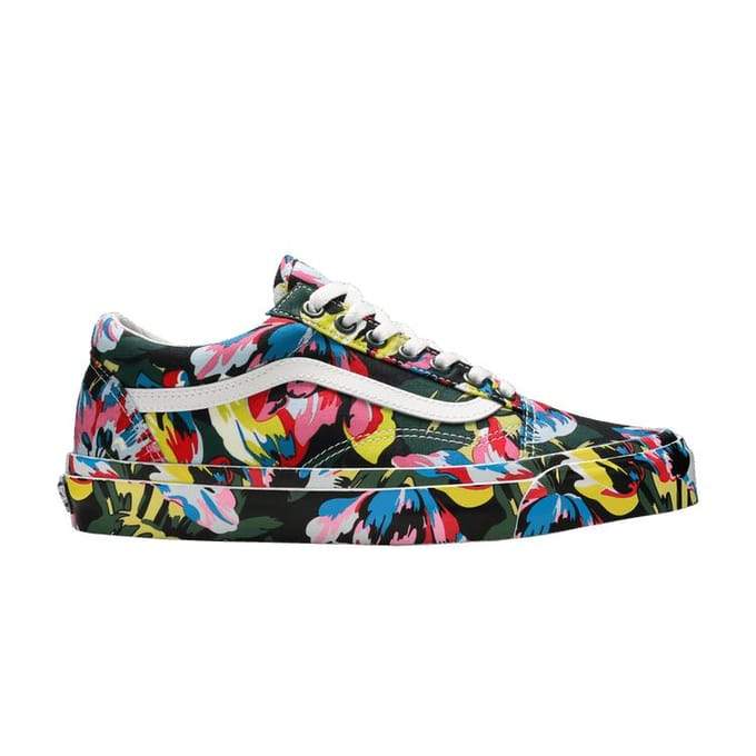 Vans Old Skool KENZO Floral Vert 35 black