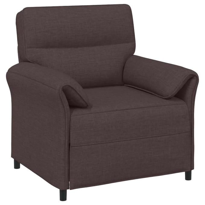 vidaXL - Bank - 100% - polyester - metalen - frame - MDF, - Multiplex