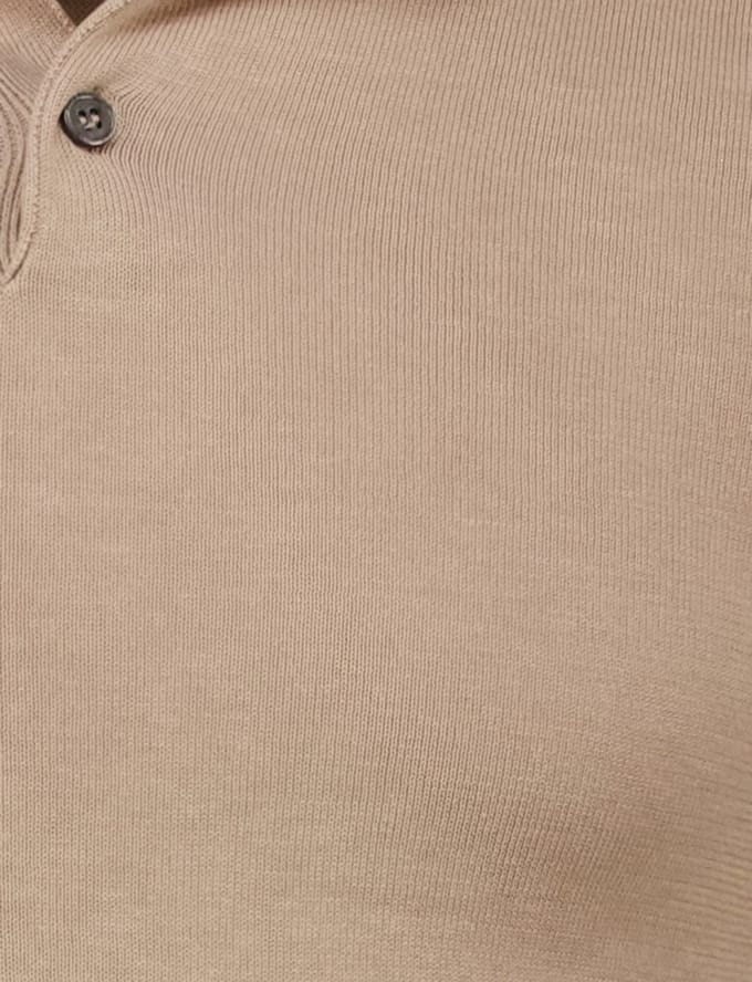 Born With Appetite poloshirt korte mouw bruin