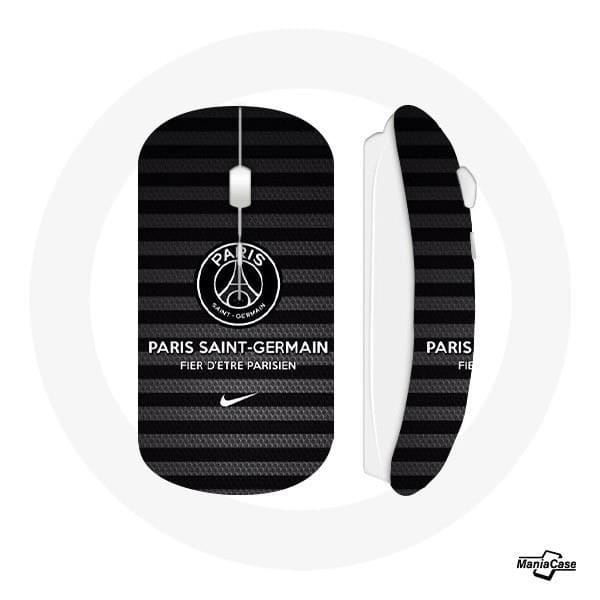 Souris Sans Fil - MANIACASE - Paris Saint Germain - Multicolore - Compatible Mac et PC - USB Wifi