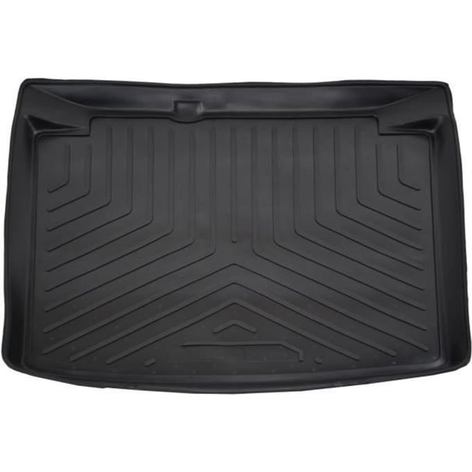 Tapis de coffre - TPE - Golf IV - 1997-2002 - Imperméable - Anti-dérapant - Noir noir