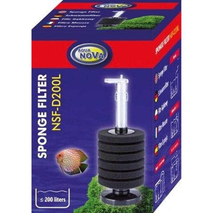 Aqua Nova Sponsfilter L - Aquariumfilter - tot 100 L