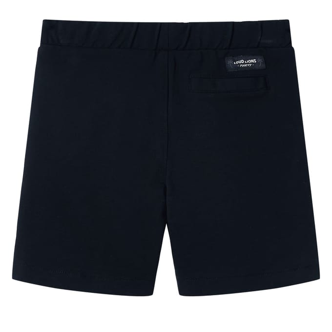 vidaXL - Kindershorts - met - trekkoord - 128 - marineblauw