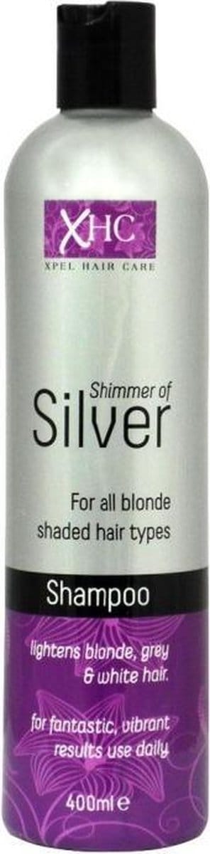 XHC Silver Shampoo voor Alle Blond- & Grijstinten - XL Formaat 400 ml