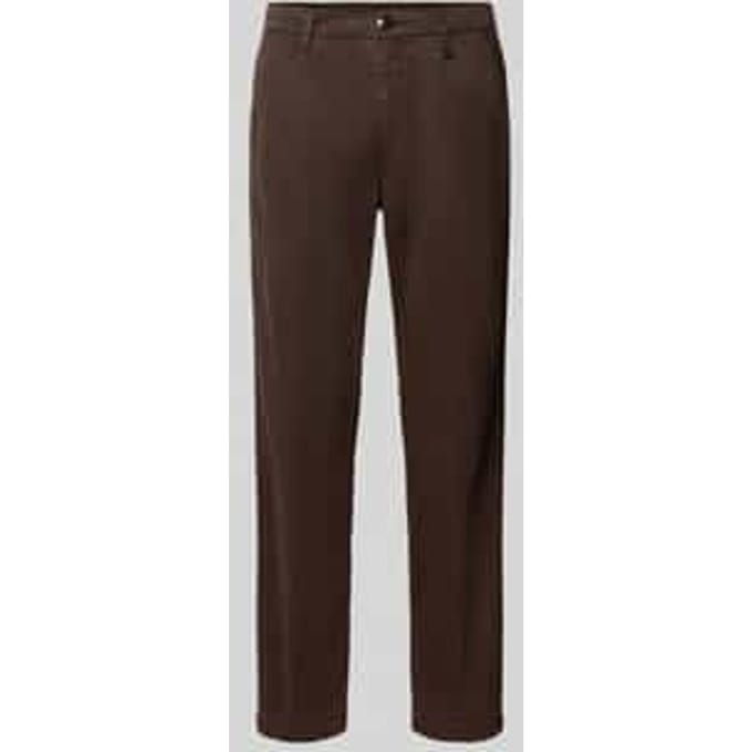 straight fit chino van katoenmix