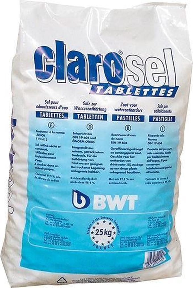 BWT Perla tabs salt 25 kg - Food approved