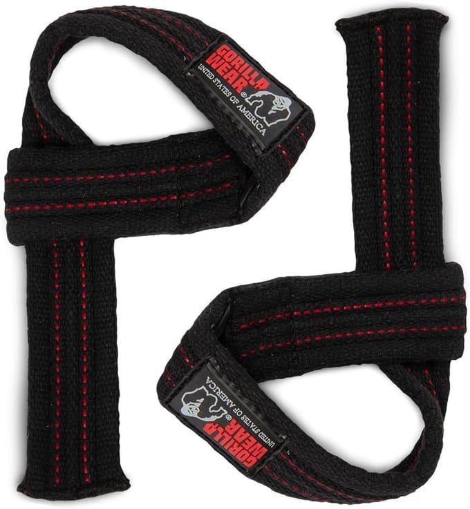 Hefbanden - Lifting Straps - Kracht Training - Extra Dik - 27.9 x 14.2 x 3.6 cm - Zwart