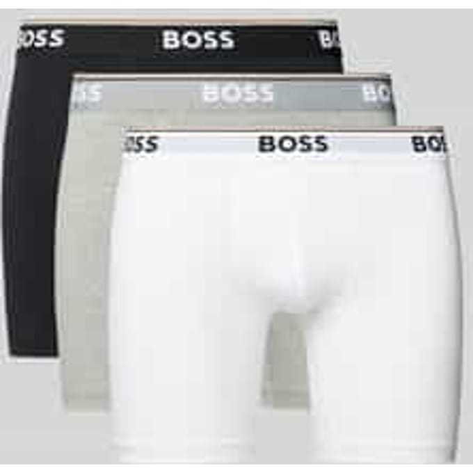 Verpakking van 3 heren elastische katoenen boxershorts 50538142