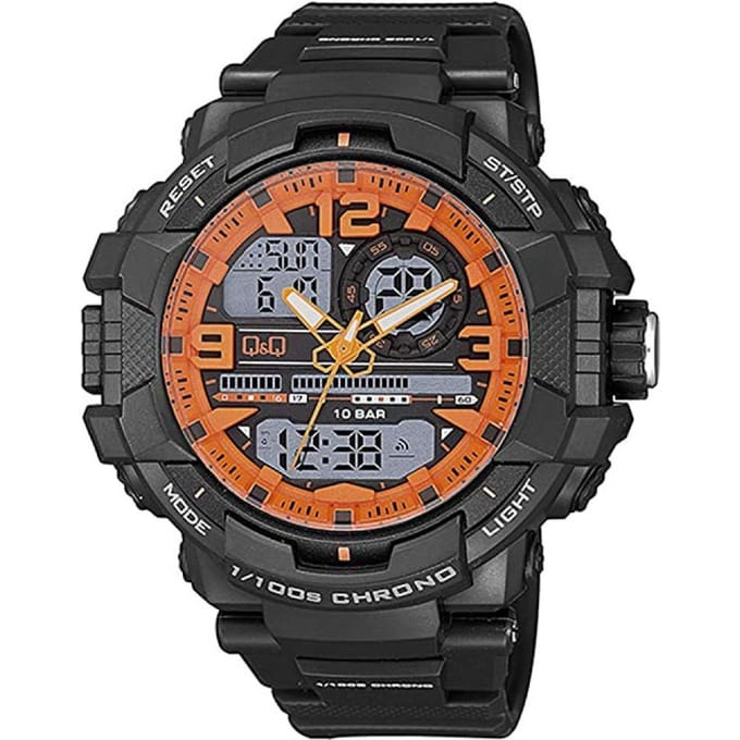 Q&Q Horloge Heren GW86J009Y 55mm 10 ATM