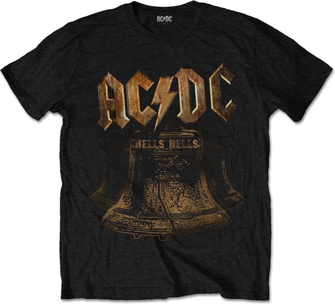 AC/DC - Brass Bells Heren T-shirt - 2XL - Zwart