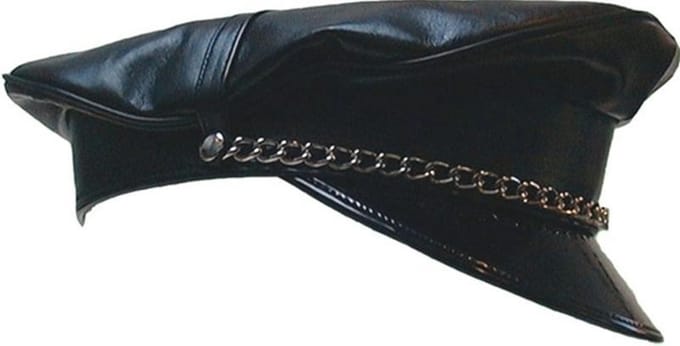 Mister b military cap no fishbone black 57cm