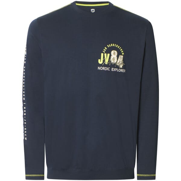 Shirt met lange mouwen MARKKU donkerblauw