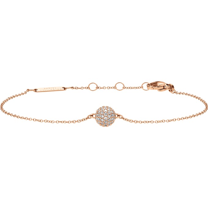 Daniel Wellington DW Pavé Crystal 155-185 mm Rose Gold