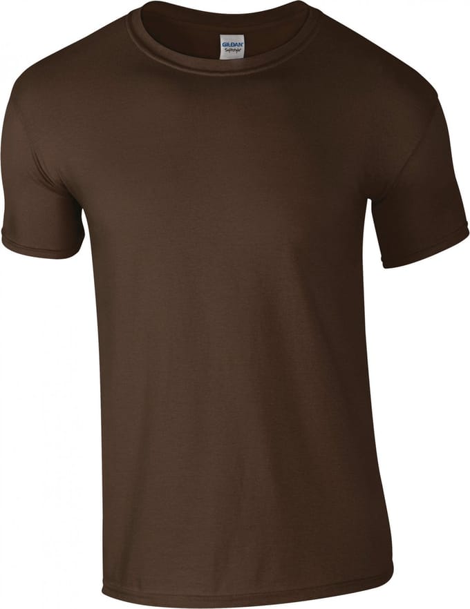 Gildan - Softstyle® Adult T- Shirt - Dark Chocolate - L