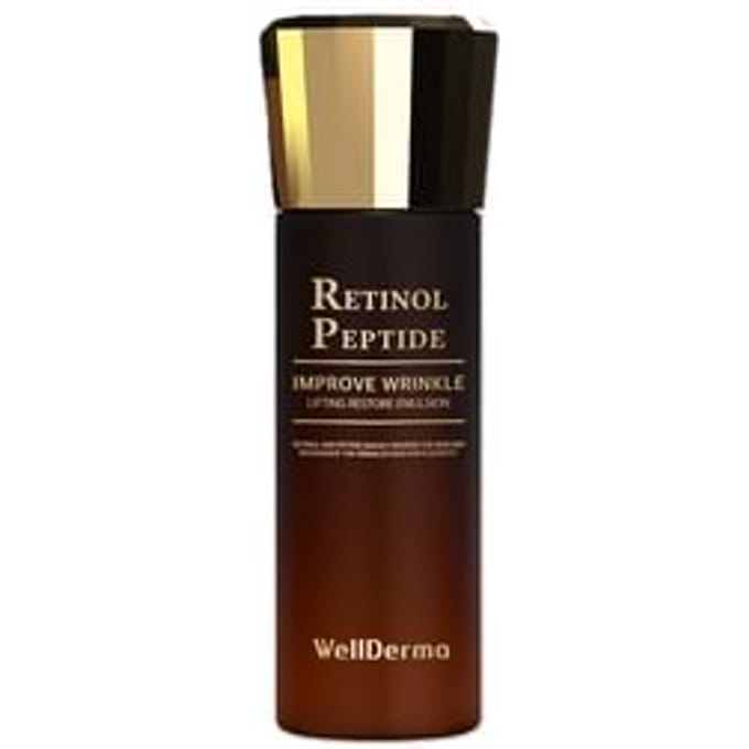 WellDerma - Retinol Peptide Improve Wrinkle Lifting Restore Emulsion 120ml