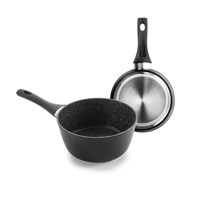 Saucière - IBILI - Nature - 16 cm - Antiadhésif style pierre - Compatible induction