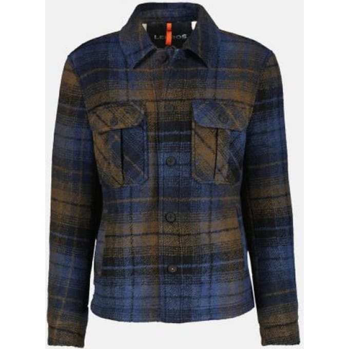 Lerros - Heren Overshirt - 2287017 - 485 Classic Navy