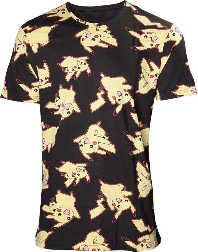 Pokemon - Mens allover print T-shirt - XS