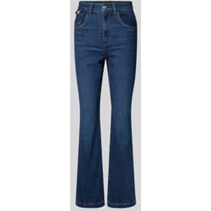 Bootcut jeans van katoenmix, model 'LYRIS'