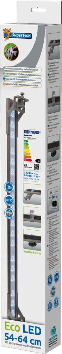 SuperFish Eco LED 54-64 cm - Goedkope Aquarium LED Verlichting