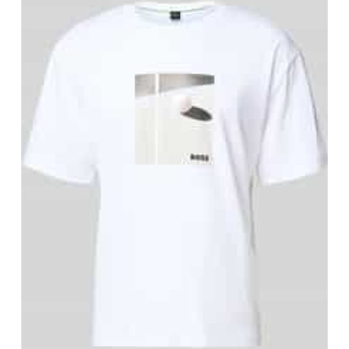 Relaxed fit T-shirt van puur katoen, model 'JOIN'