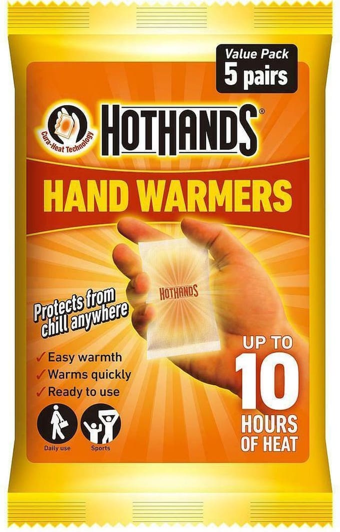 HotHands Handwarmer (Pakket van 5) (Wit)