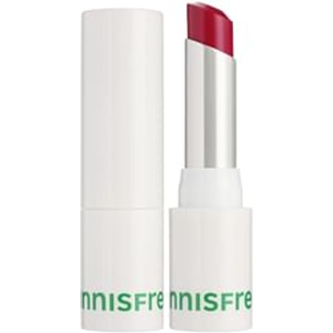 innisfree - Dewy Glowy Lipstick - 7 Colors #5 Poppy Red