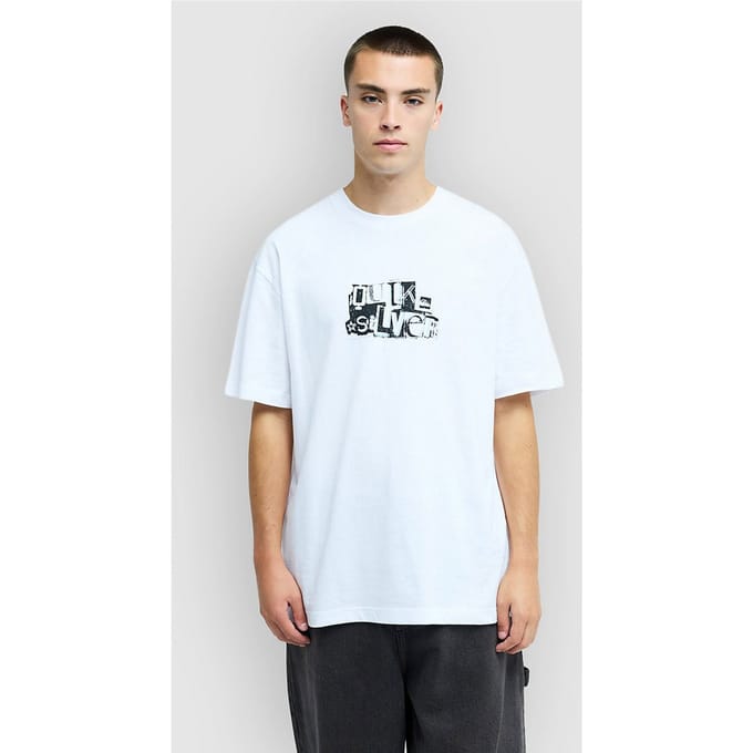 Quiksilver Yg Rinse T-Shirt wit