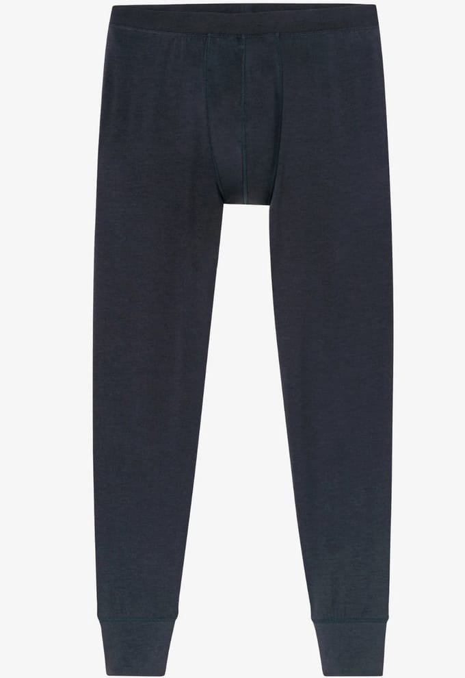 Schiesser Long John maat XXL/8 blauwzwart